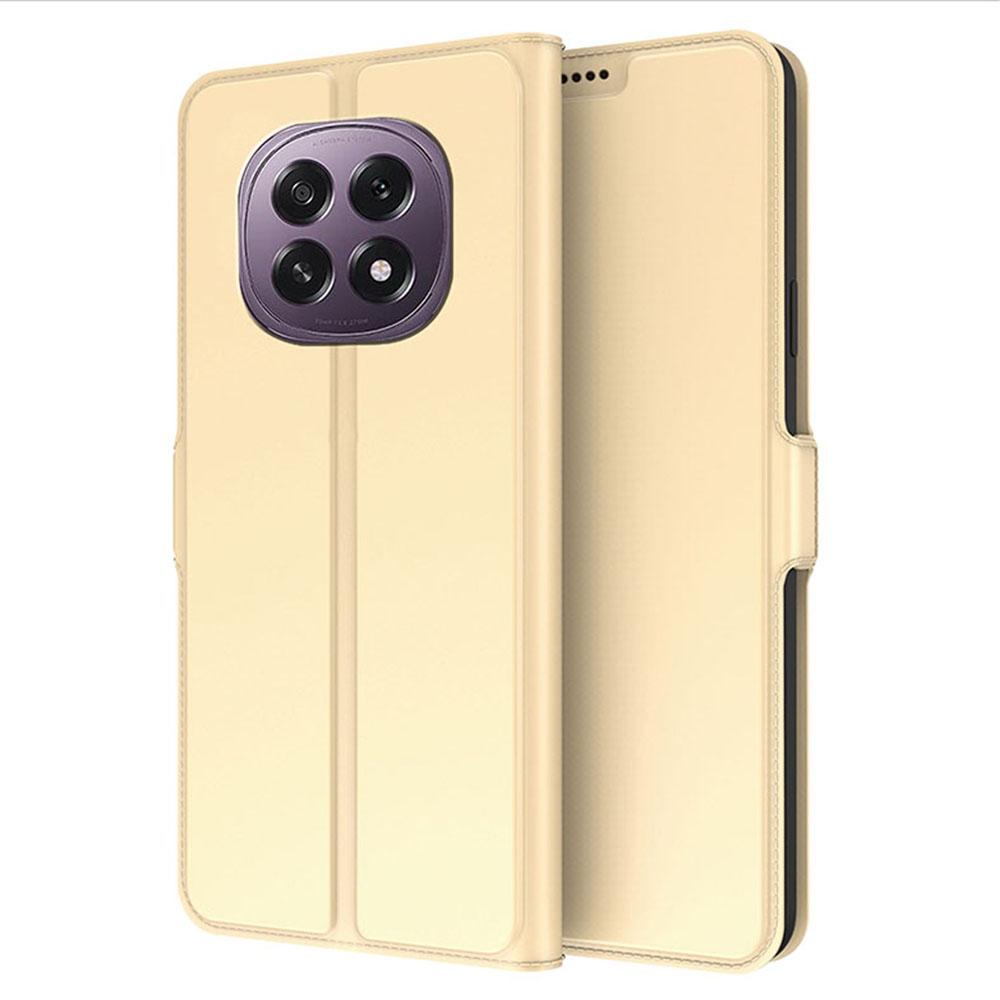 For Oppo F29 5G/A5 5G Case Shockproof TPU Inner Shell Leather Phone Cover Card Slot