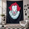 Wall TapestryHorror Movies Art Hanging Cloth Decorative Background Cover for Room Decoration