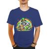 St Patricks Day Raccoon Shirt Lucky Vibes Short Sleeve Round Neck Tee Cartoon Lucky Raccoon St Patricks Day Unisex TShirt