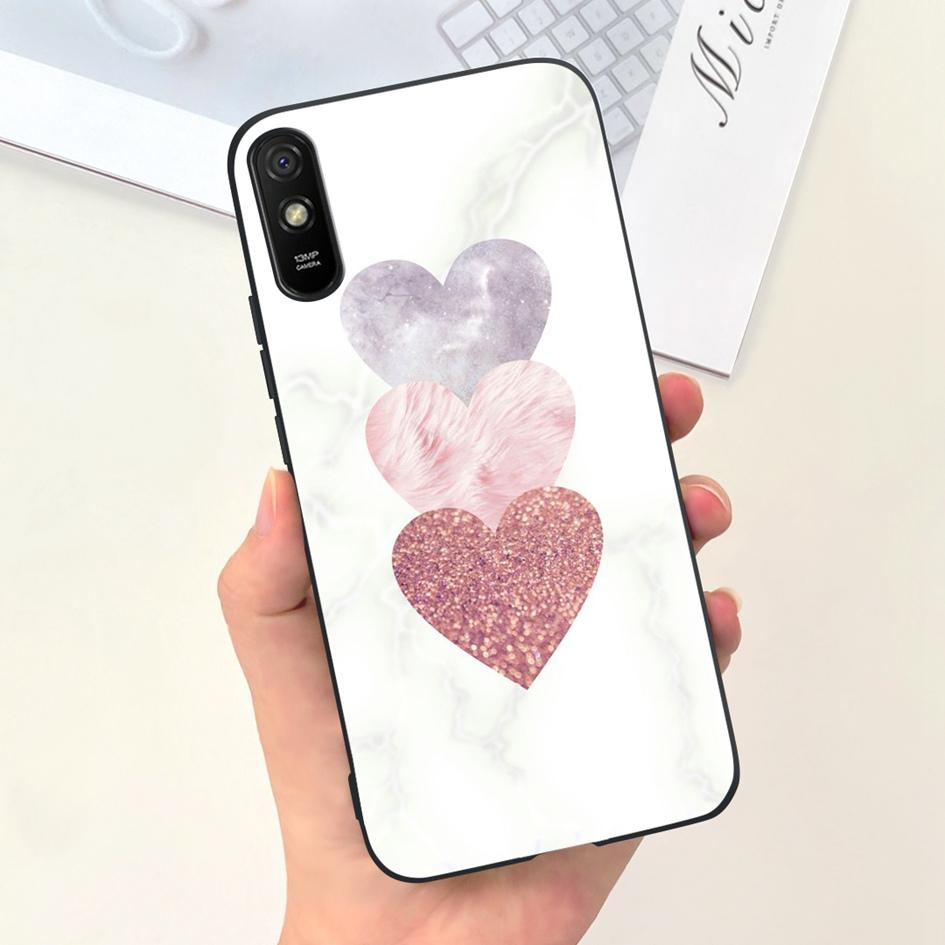 Для Xiaomi Redmi 9A Чехол Redmi 9AT Покрытие Модный Пейзаж Луна Мягкий Силикон Тонкий Funda Для Xiaomi Redmi 9i Redmi9i Спорт Coque