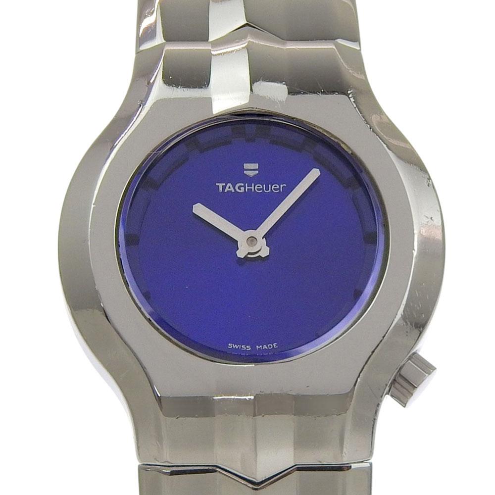 Tag Heuer Alter ego Watches WP1411 Синий циферблат Нержавеющая сталь Кварцевые Аналоговый дисплей Женские Б/У