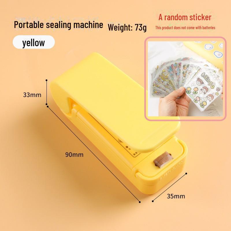 Мини-машина для запечатывания и консервирования пластиковых закусок