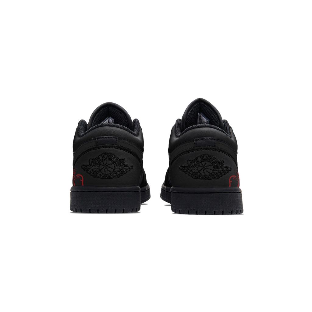 Jordan Air Jordan 1 Год Лошади Ограниченная Серия Амортизация, Износостойкие Низкие Винтажные Баскетбольные Кроссовки Мужские 553558-093(Команда425-)