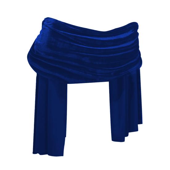 Women Velvet Shawl Wraps Solid Color Lady Style Gown Dress Shawl Wraps Evening Dresses Weddings Shawl