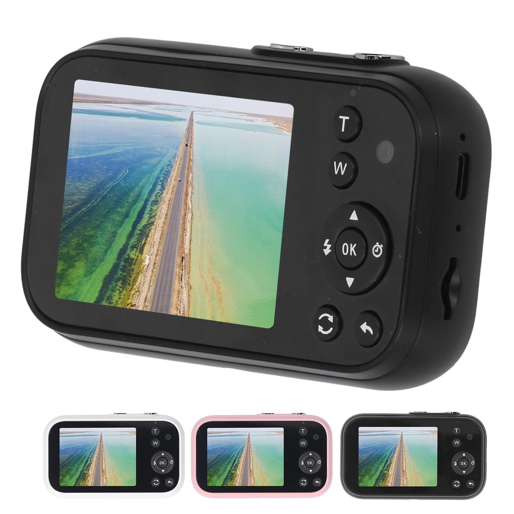 Цифровая камера с 16-кратным зумом, многофункциональная портативная компактная видеокамера для студентов