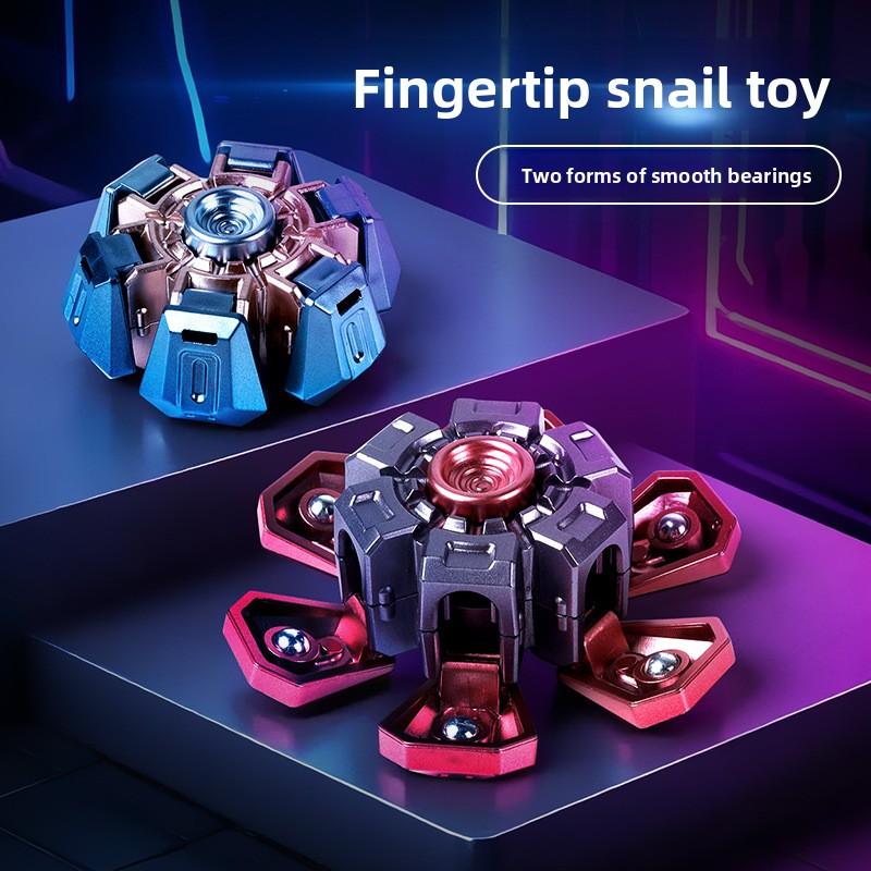 Новый Стальной Бисер Fidget Spinner Вращающаяся Деформация Ручной Спиннер Головоломка Игрушки для Снятия Стресса для Взрослых EDC Офисные Подарки