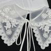 Four Seasons Shawl Milk Silk Chiffon Water Soluble Embroidery False Collar Lace Collar