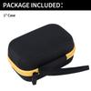 Peyyargo Чехол для хранения, совместимый с мультиметрами Fluke 101/106/107, карманного размера (Черный + Желтый)
