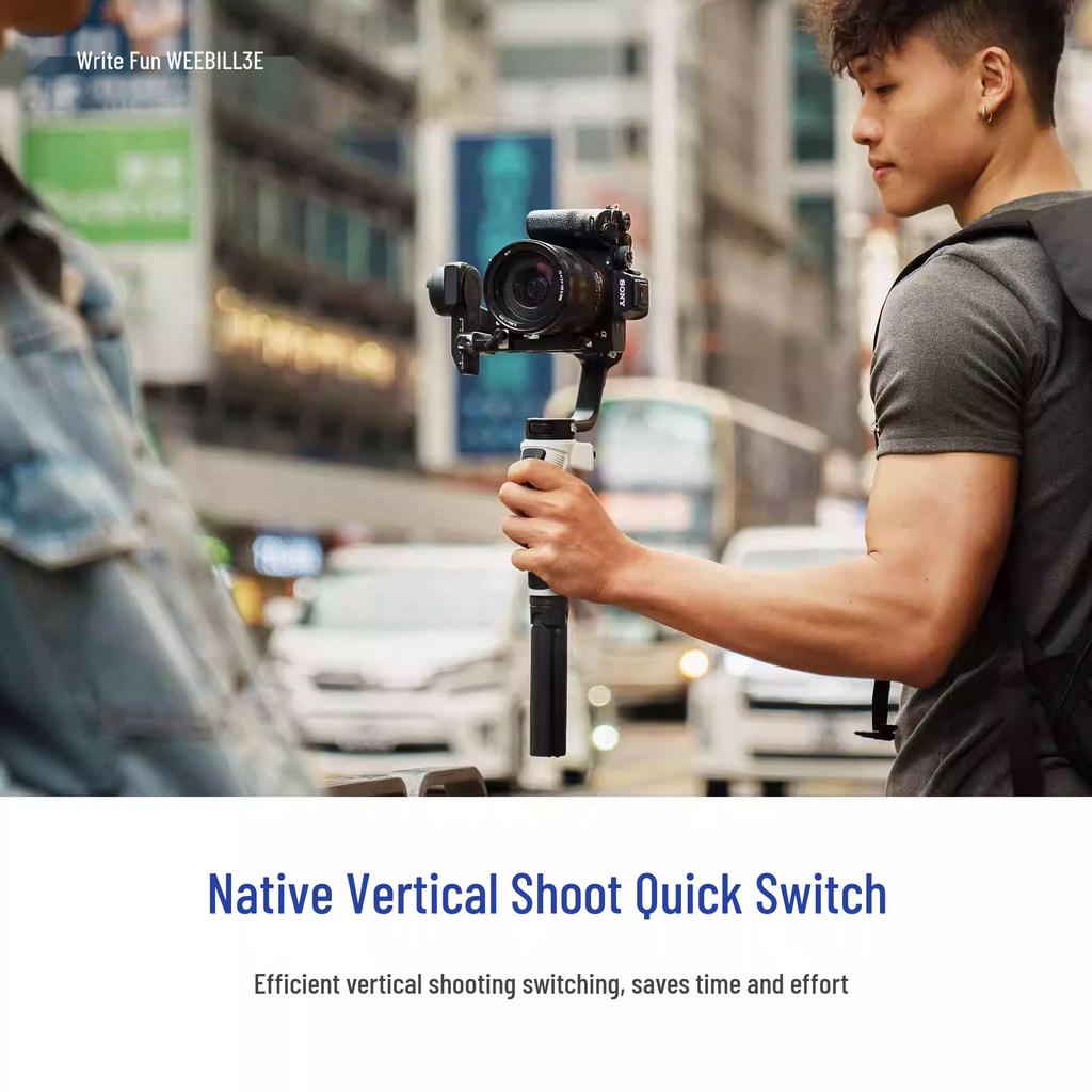 Zhiyun Weebill 3E Ручной стабилизатор-подвес для беззеркальных и DSLR камер