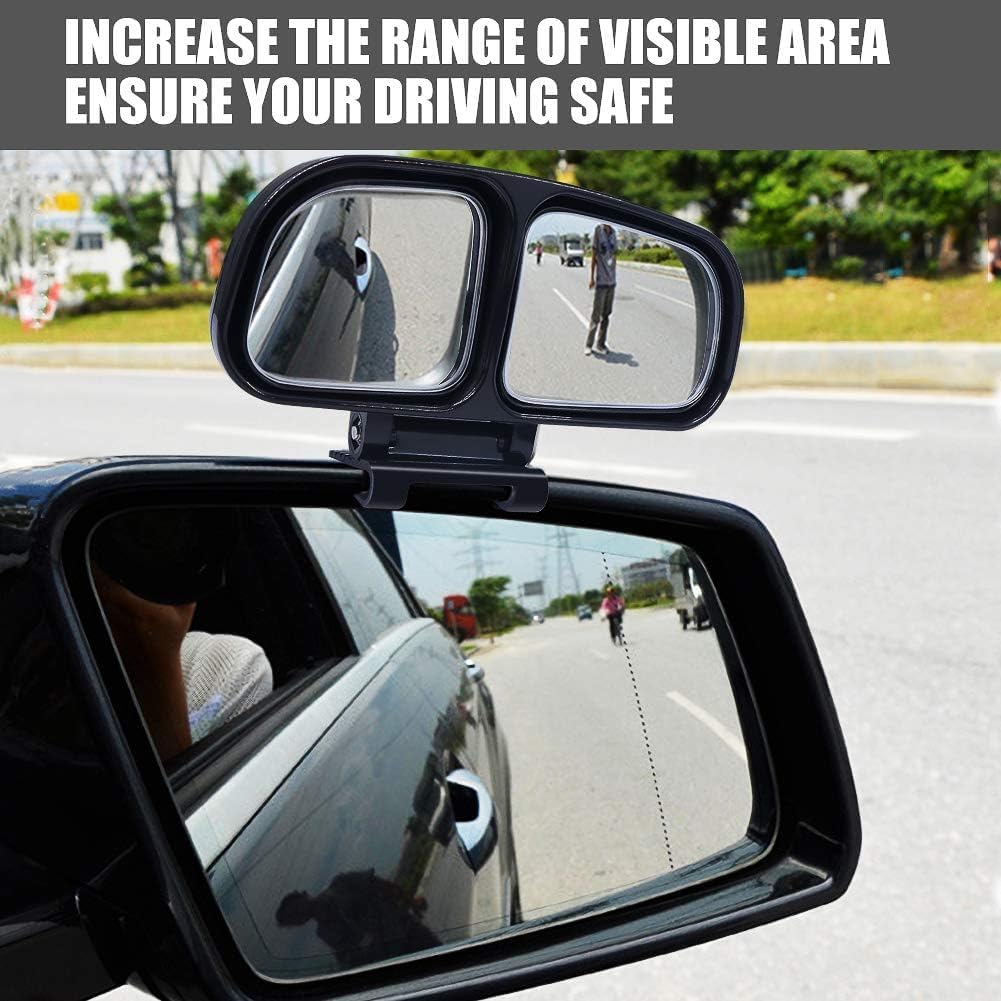 Biqing Car Auxiliary Mirror, Easy Installation, Side Mirror, Auxiliary Mirror, Maximize Wide Angle of