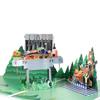 Kartka pocztowa okolicznościowa 3d pop-up piknik w lesie