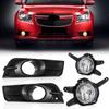 Для Chevrolet Cruze Chevy 2009 2010 2011 2012 2013 2014 светодиодные противотуманные фары чехлы для ламп рамка решетка жгут проводов комплект 12 В