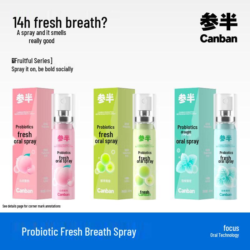 Cenban Antibacterial Breath Freshener Spray