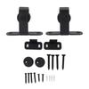 Barn Door Hardware Kit Super Silent Strong Load Bearing Mini Sliding Door Track Roller Kit for
