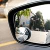 Зеркало мертвой зоны автомобиля с вращением на 360°, широкоугольное, регулируемое, маленькое круглое выпуклое зеркало, вспомогательное зеркало заднего вида для парковки