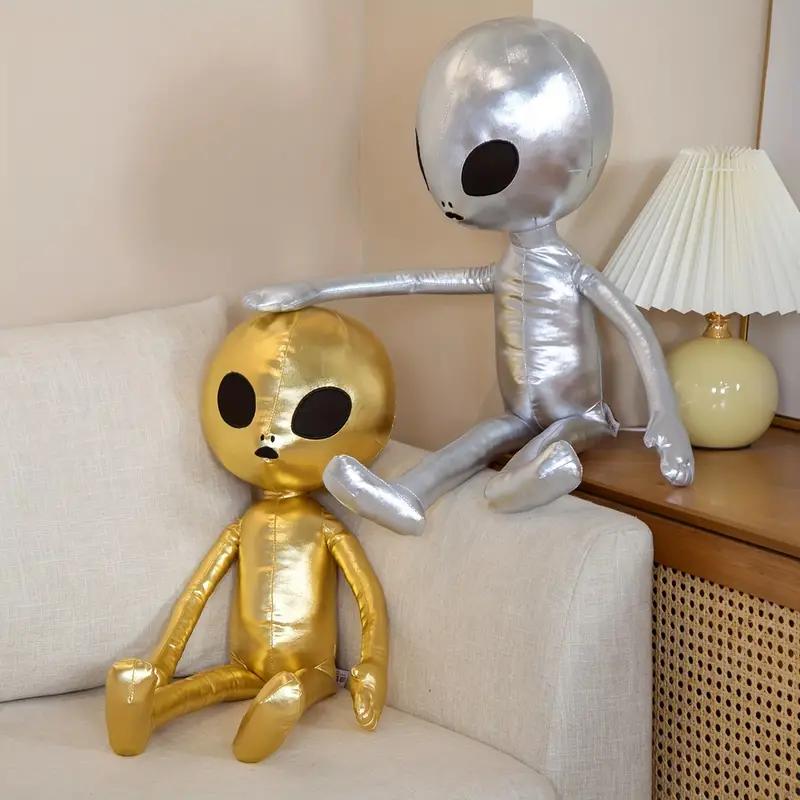 Плюшевая игрушка «Чужой», мягкая хлопковая игрушка, инопланетянин, странная забавная кукла, реалистичный подарок для детей, подвижное запястье