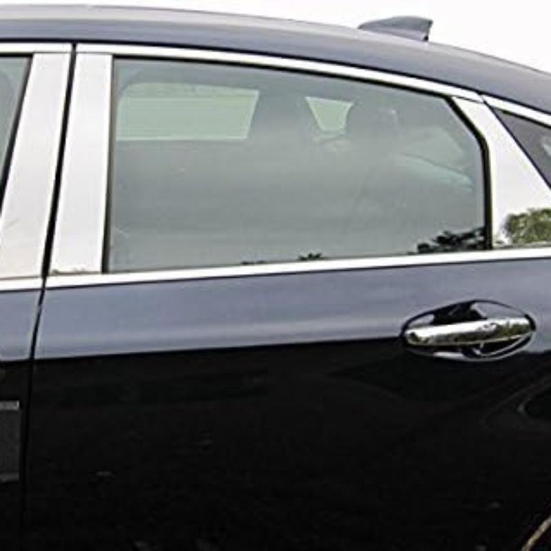 Автомобильные оконные стойки, дверные накладки, наклейки, наклейка для Honda Accord 2008 2009 2010 2011 2012, хромированная