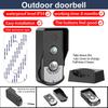 2.4Ghz Wireless Audio Intercom Door Phone Two Way Voice Doorbell H8 Voice Sender&Reciever Walkie-talkie Dooring DoorBellAA