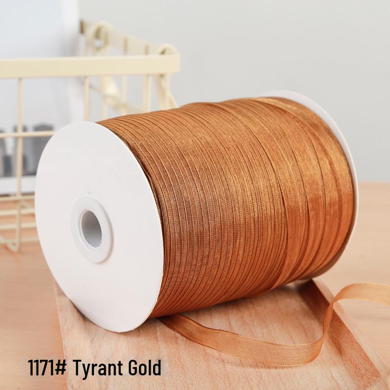 1 см прозрачная снежная пряжа лента для аксессуаров для волос и подарочных пакетов