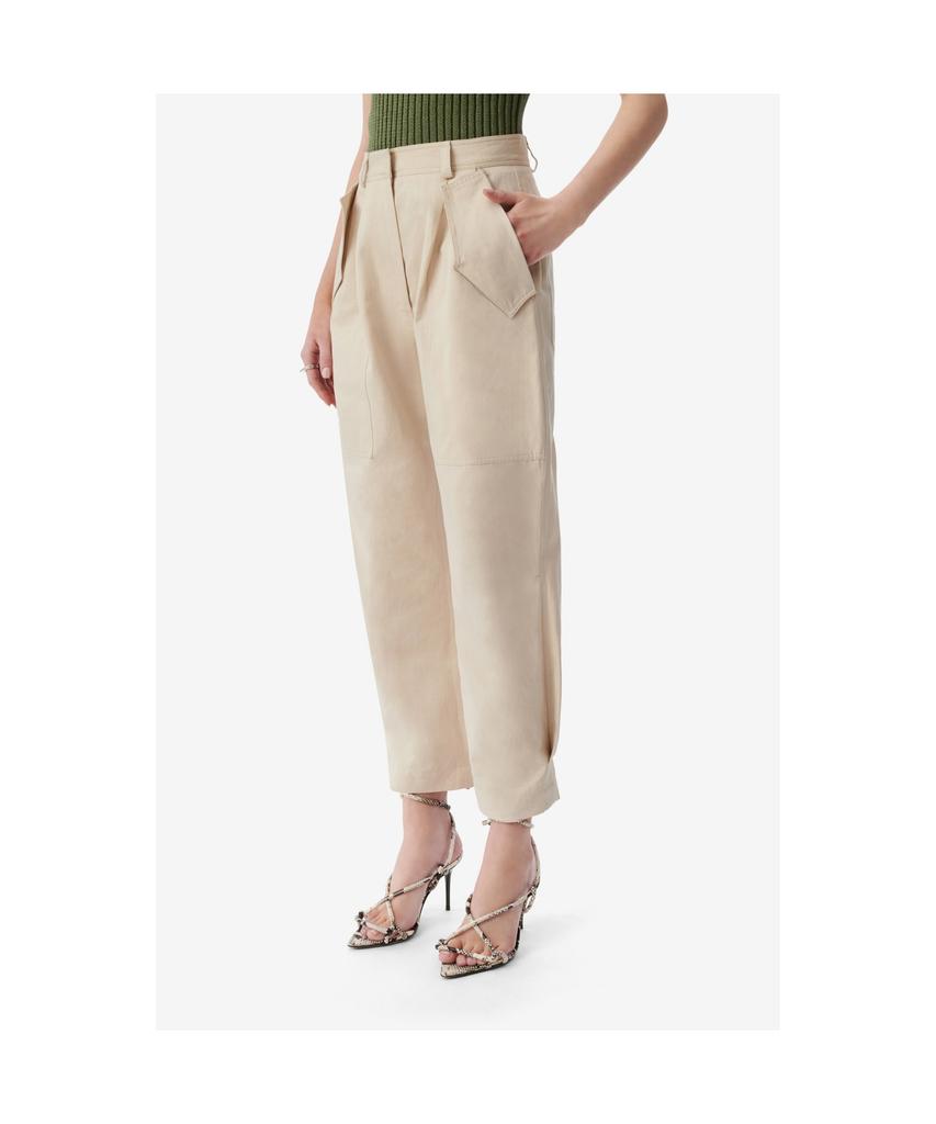 IROWOMEN Natsa Carrot Pants - Beige Light