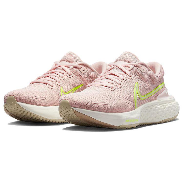 Nike ZoomX Invincible Run Flyknit 2 Volt Розовые женские оксфордские кроссовки Atmography Sail DC9993-600
