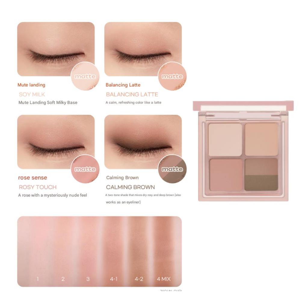 CLUB CLIO PERIPERA Ink Pocket Shadow Palette (7 Options)