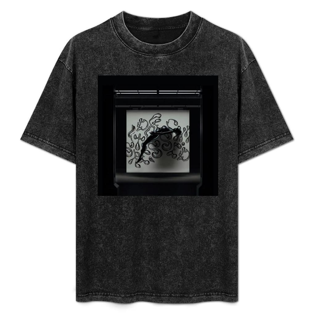 26 Springsummer Doechii Washed Tshirt Crewneck Short Sleeve Men Streetwear Tops Hip Hop Clothes Washed pure Cotton Tshirt Top