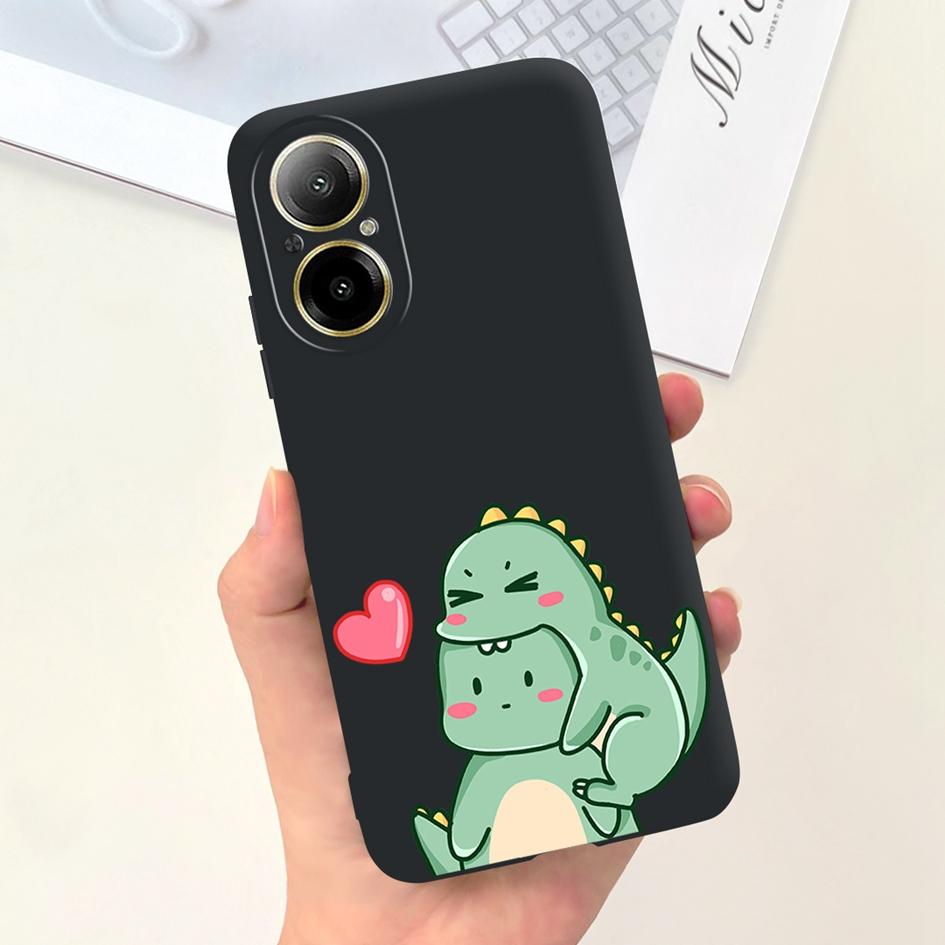 For Realme C67 4G Case RMX3890 Shockproof Cover Fashion Marble Slim Soft Silicone Phone Case For RealmeC67 4G C 67 Protect Shell