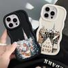 Чехол для iPhone 16 Pro Max 8 12 14 15 Plus 11 XR 13 17 Air Мягкий чехол для телефона Рождественский Санта-Клаус