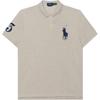 Polo SS25 Поло с коротким рукавом и вышивкой логотипа Мужские топы Хаки 710697457-032