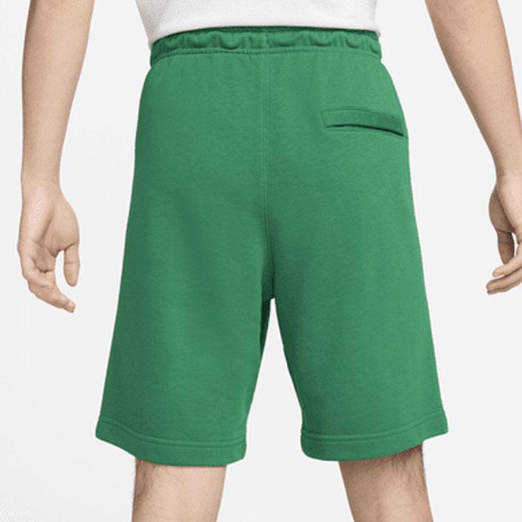 Nike Letter Print Mid-Rise Drawstring Comfortable Sports Casual Shorts Men shorts Peacock White FQ4093-365