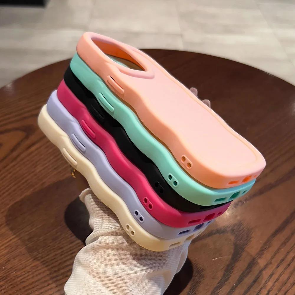 Однотонный чехол Macaron для телефона OPPO Reno Realme, мягкий силиконовый чехол TPU с защитой от ударов