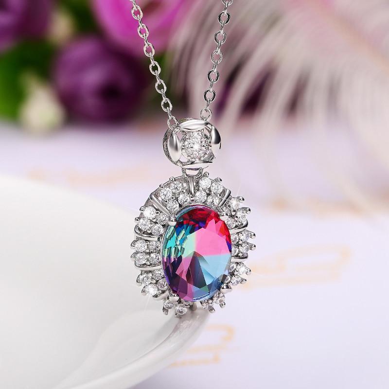 Новая красочная серия ожерелье для женщин, свадебные аксессуары для шеи, высококачественные эстетические украшения