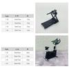 Mini Dollhouse Fitness Equipment DIY Doll House Treadmill Gift Toys  Dollhouse Decoration