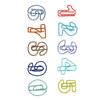 100Pcs Numbers Style Fancy Paperclips Anti Slip Cool Paper Clips  Document Organization