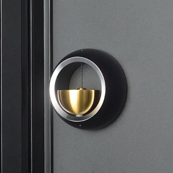 Металлический колокольчик лавочников с громким звуком, подвесной входной двери, алюминиевый басовый колокольчик, колокольчик, дверной звонок, домашний офис, кофейня, украшение для входа