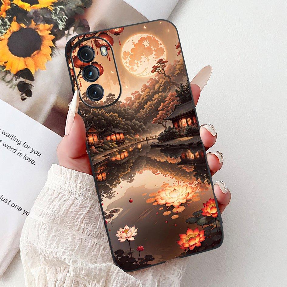 For Motorola Moto G 2022 Case Cover Fashion Butterfly Flower Soft Silicone Phone Cases For Moto G 5G Plus 2020 XT2075 Back Cover