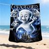 1 шт. Фланелевое одеяло Casper Ghost для улицы, легкое, теплое, уютное, для путешествий, кемпинга, офиса, из мягкой полиэфирной ткани