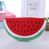 School Pencil Cases Stationery Cartoon Watermelon Plush Pencil Bags