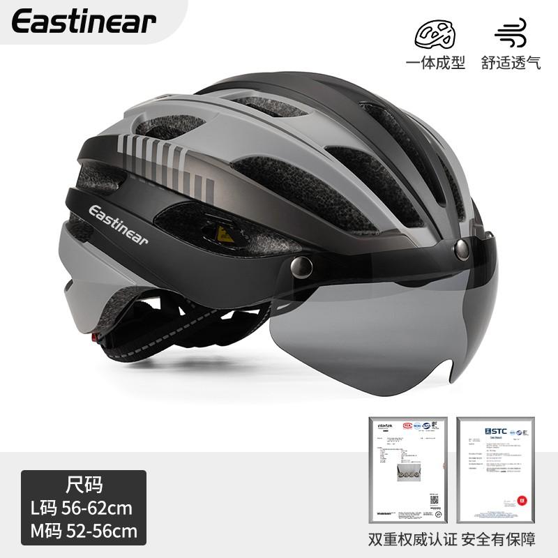 Kids Bike Helmet With Goggles Road Mountain Cycling Youth Boys Girls Safety Gear