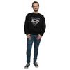 DC Comics Mens Superman Man Of Steel Shield Sweatshirt