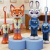 Zootopia Anime Figure Judy Nick Soft Toothbrush Cartoon Fine Bristles Teeth Cleaning Beauty Tool Perfect  Fans Festival Gifts