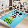 Mickey Mouse Adventure Carpet For Playroom Bedroom Living Room Sofa Home Decorkids Game Area Rug Nonslip Floor Mat