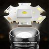 Most Powerful LED Flashlight White Laser Tactical Flash Light USB Rechargeable Zoom Torch Long Range Lamp Camping Lantern