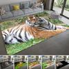 Animal Tiger Living Room Carpet Home Entrance Welcome Door Mat Children's Crawling Playing Soft Pad Bedroom Corridor Decor Rugs