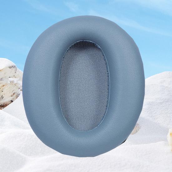 1 шт. Мягкая накладка для наушников с быстрым восстановлением, грязеотталкивающая искусственная кожа, эргономичная подушка для наушников