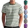 Мужская Повседневная Модная Футболка с Круглым Вырезом и Принтом, с Короткими Рукавами