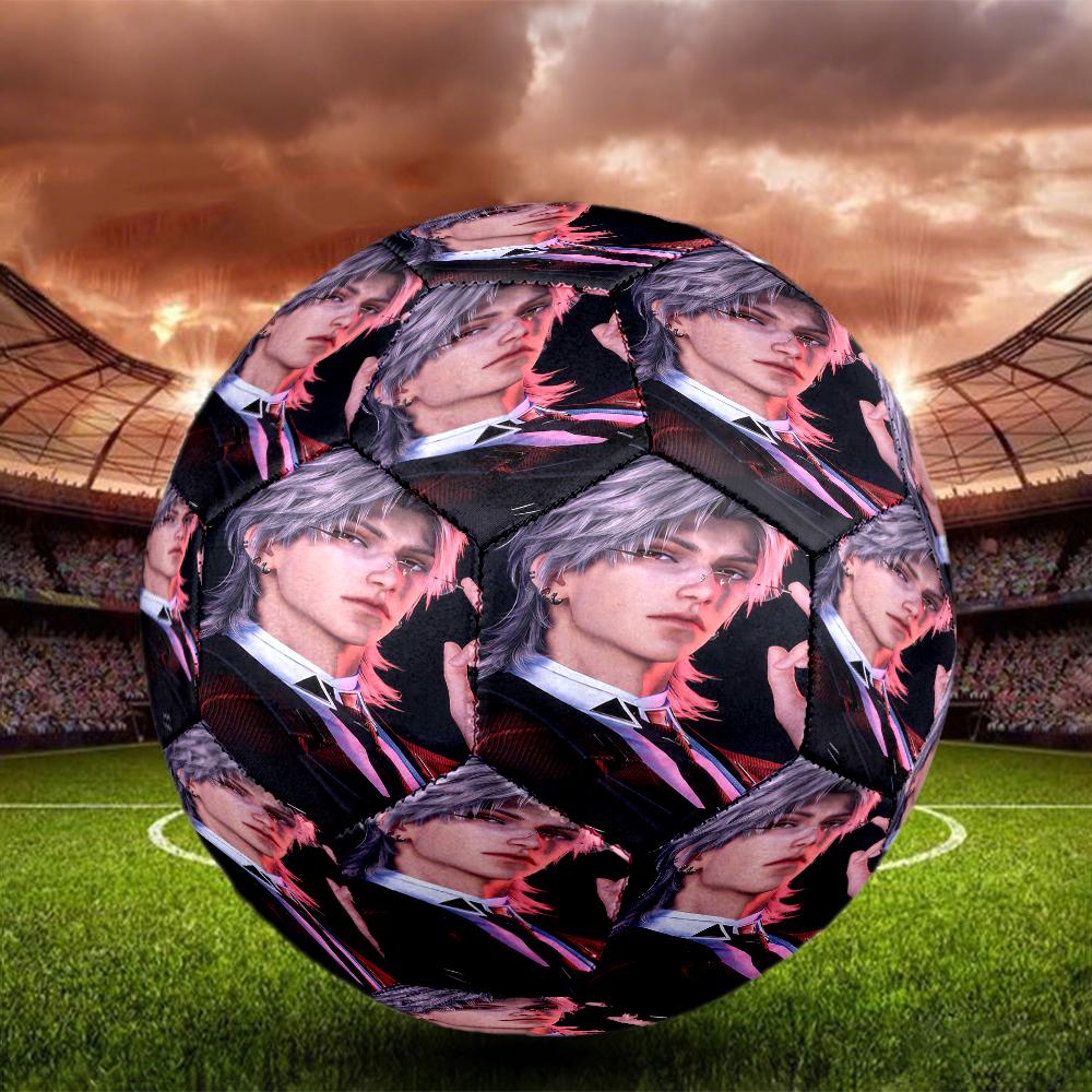 Love and Deepspace Theme Size 5 Soccer Ball, Suitable for Both Indoor and Outdoor Matches, a Gift Suitable for Everyone.