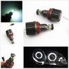 2Pcs 40W H8 Angel Eye Halo Ring LED Light Bulbs 6500-7000K For BMW E91 E92 E93