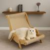 Wear-Resistant Pet Rocking Chair Elevated Cat Sofa Bed Cat Scratcher Cat Hammock Bed  for Cats/Dogs